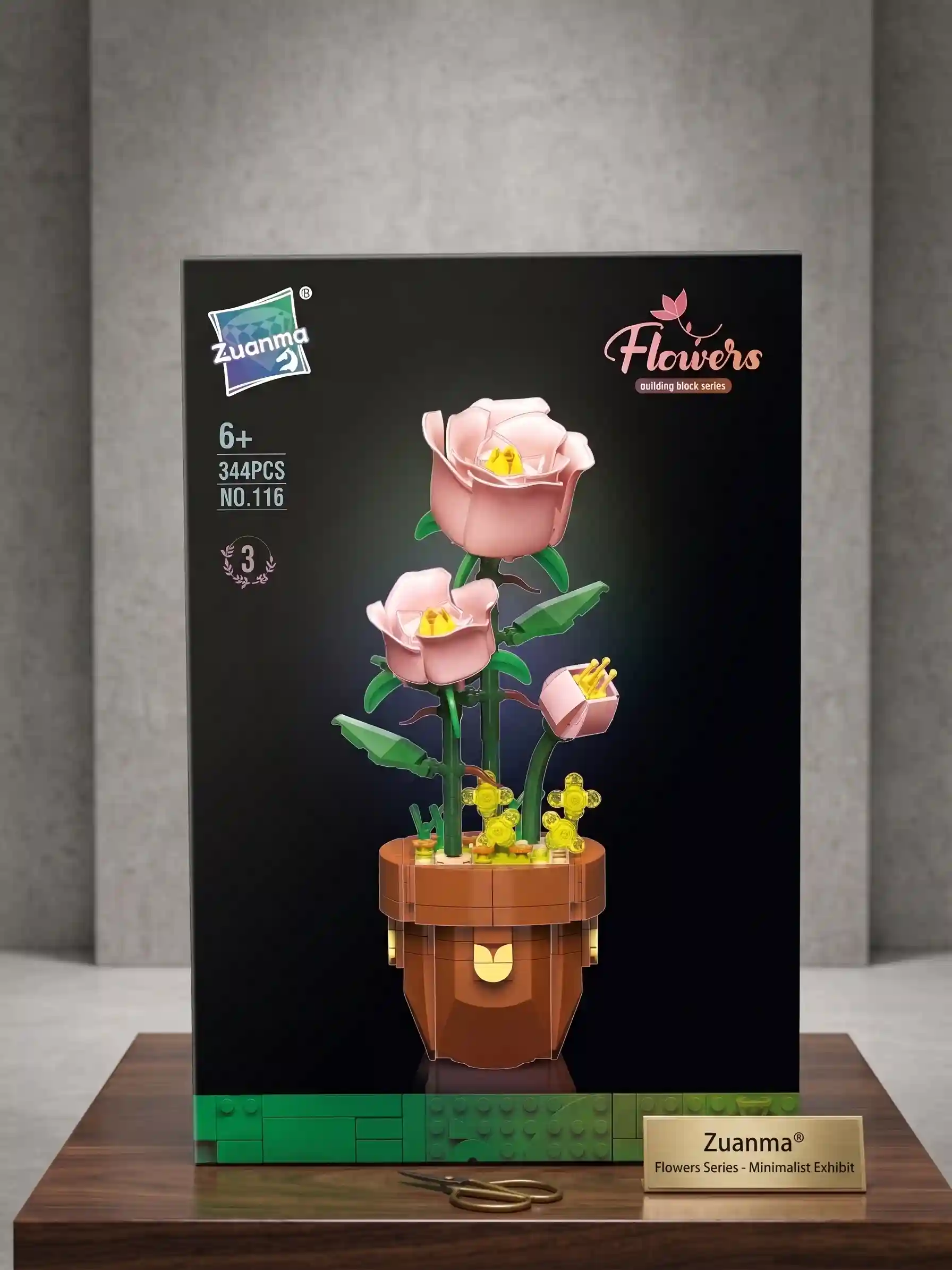 LEGO FLEUR AVEC VASE
